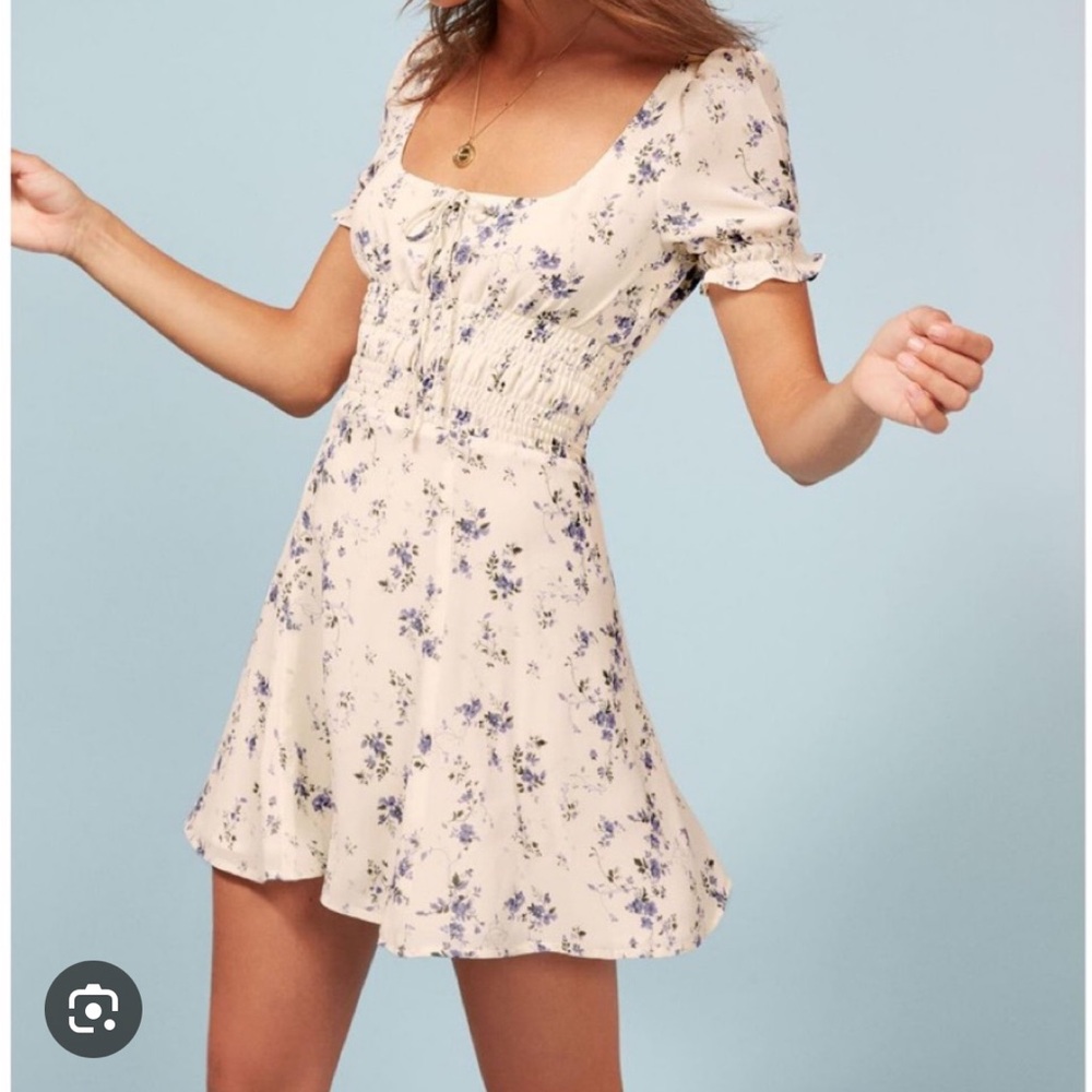 Reformation Linley dress in Madeline print